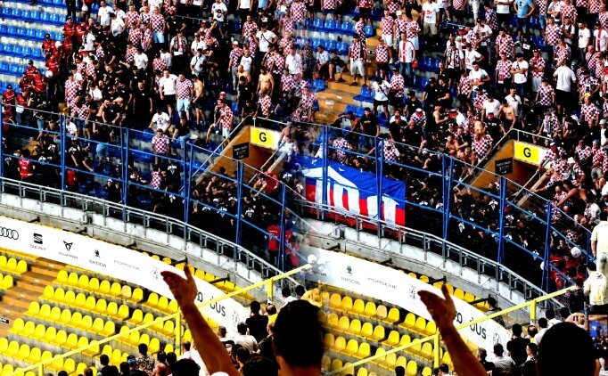 Gornik Zabrze taraftar�, T�rk polisine sald�rd�!