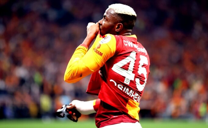 'Maskeli Kral' Osimhen; her ma�a 1 gol!