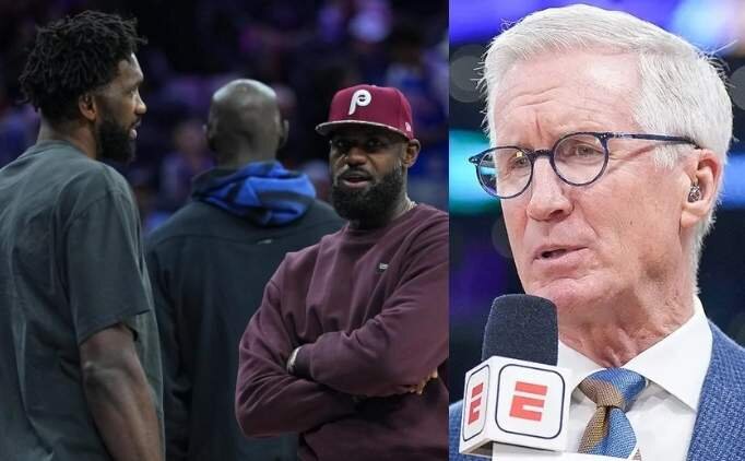 Mike Breen, 'LeBron-Embiid at��mas�' hikayesi i�in �z�r diledi