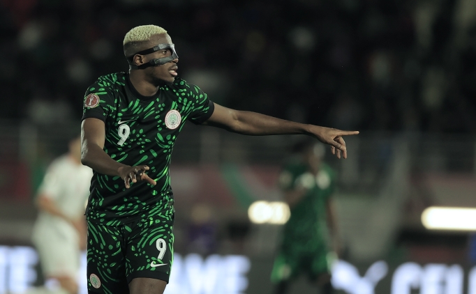 Osimhen, Afrika Uluslar Kupas�'n�n en iyi 11'ine se�ildi