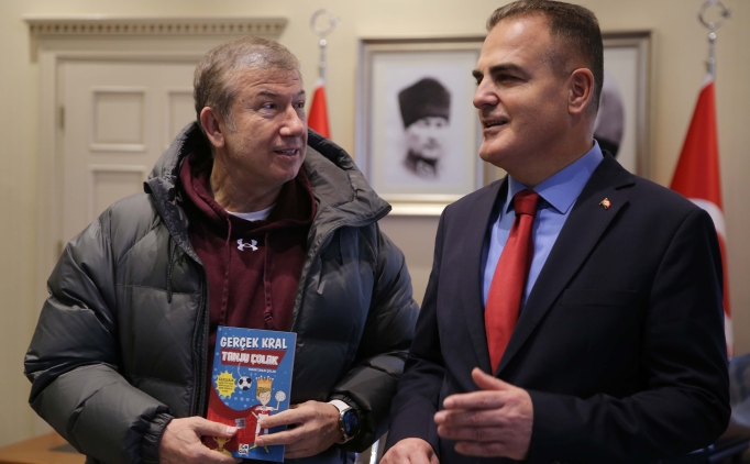 Tanju �olak'tan, Mu�la Valisi Akb�y�k'a ziyaret