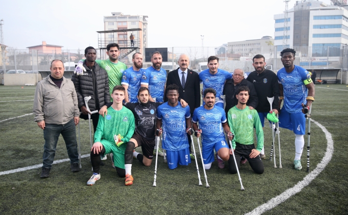 Gebze Belediyesi Ampute Futbol Tak�m�nda hedef 'ilk kupa'