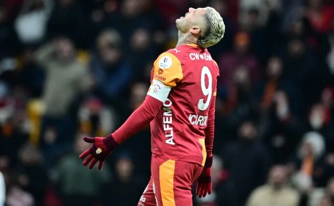 Icardi'den Gaziantep FK ma��nda etkisiz performans!