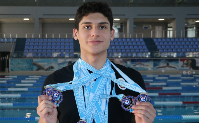 A�abeyine �zenip ba�lad��� y�zmede 138 madalya kazand�