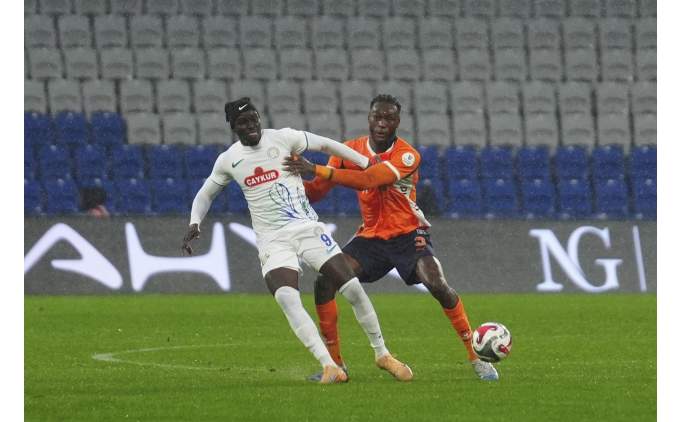 Ba�ak�ehir - Rizespor: 4 gol var ama galip yok!