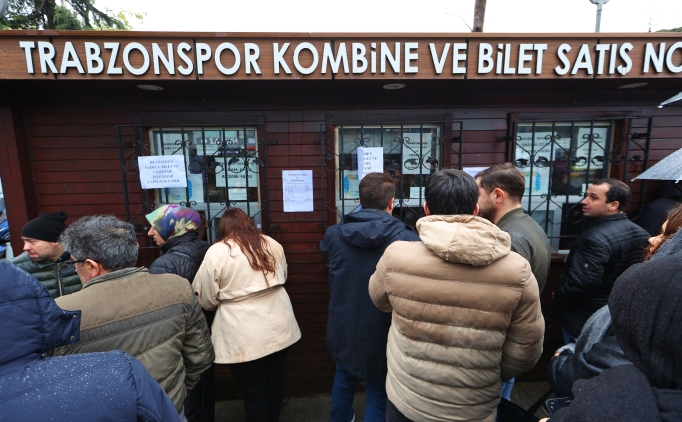 Trabzonspor-Fenerbah�e ma��n�n biletleri sat��a ��kt�