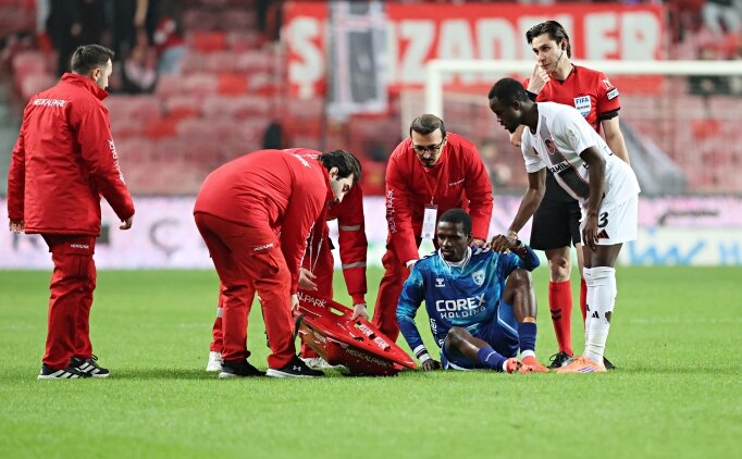 Samsunspor'da sakatl�k: Jaures Assoumou