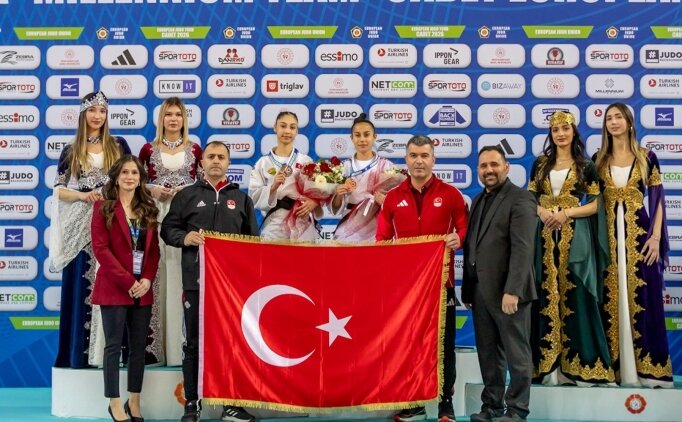 Milli judoculardan 2 madalya