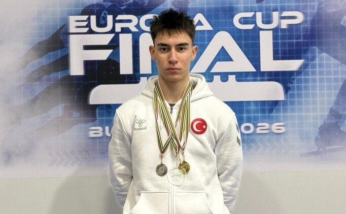 S�rat patencisi �lyas Karada�, Avrupa Kupas�'nda ba�ar�lar�n� s�ralad�!