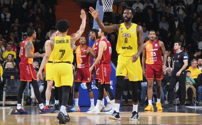 Mersin Spor'dan Galatasaray MCT Technic'e 38 say� fark