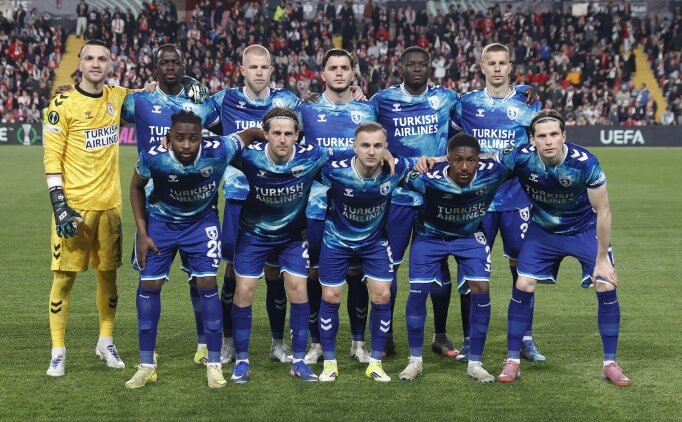 Samsunspor'a galibiyet yetmedi: Konferans Ligi'ne veda!