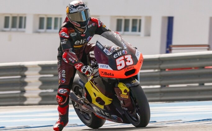 Deniz �nc�, Moto2'de Brezilya'da pistte