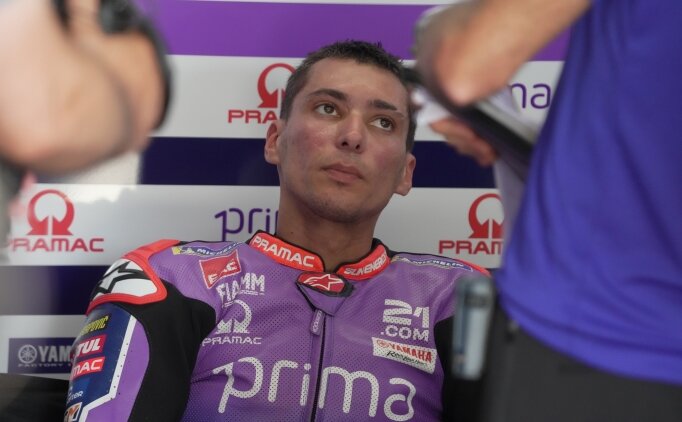 Toprak Razgatl�o�lu yar��� tamamlayamad�!