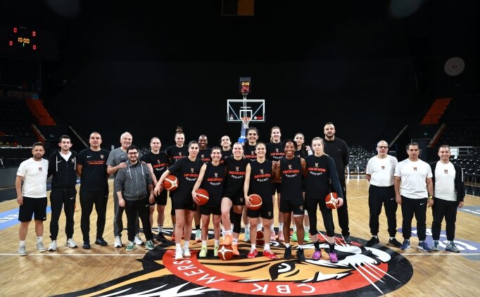 �BK Mersin, finalin ilk ma��nda avantaj pe�inde