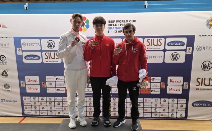 Milli at�c�, D�nya Kupas�'nda bronz madalya kazand�