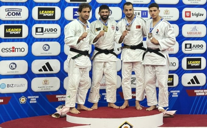 Milli judocu Bilal �ilo�lu, bronz madalya kazand�!