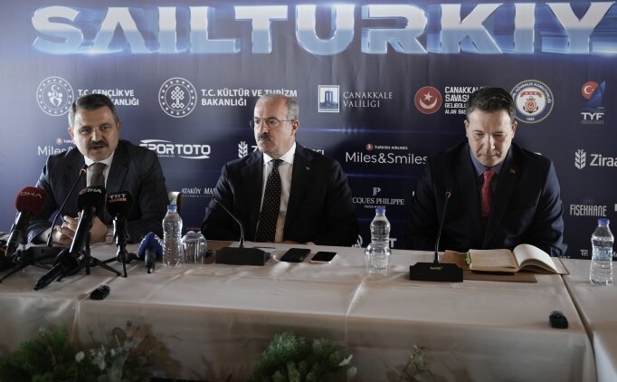 Cumhurba�kanl��� Uluslararas� Yat Yar��lar� �anakkale Kupas�'n�n bas�n lansman� yap�ld�