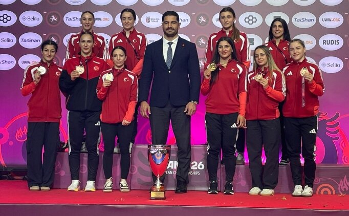 Kad�n G�re� Milli Tak�m�, Avrupa ikincisi oldu