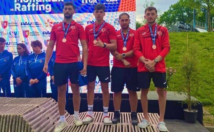 23 ya� alt� raftingcilerden bronz madalya