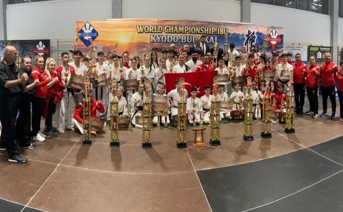 Budokaido Milli Tak�m�, d�nya �ampiyonu oldu