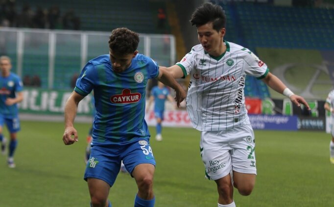 Rizespor, Konyaspor'un serisini bitirdi