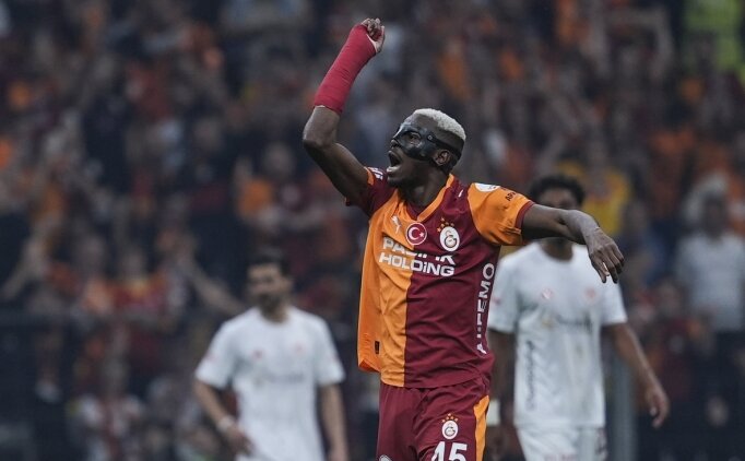 Victor Osimhen: 'Biz Galatasaray'�z!'
