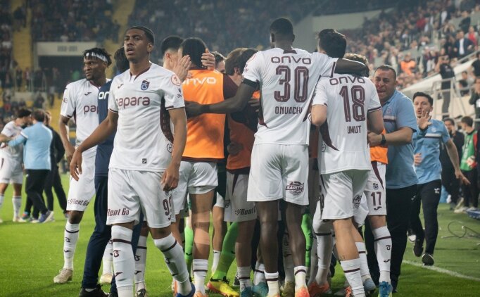 Trabzonspor'da gollere �� isim damga vurdu!