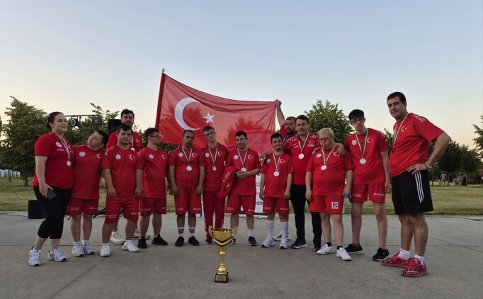 Down Basketbol Milli Tak�m� d�nya ikincisi!