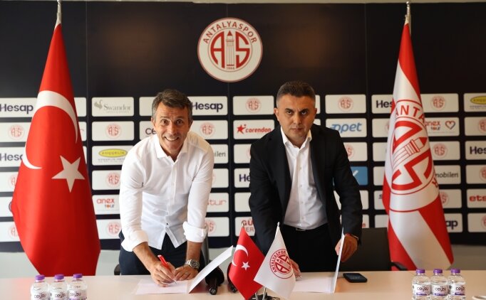 Antalyaspor'da B�lent Korkmaz d�nemi resmen ba�lad�