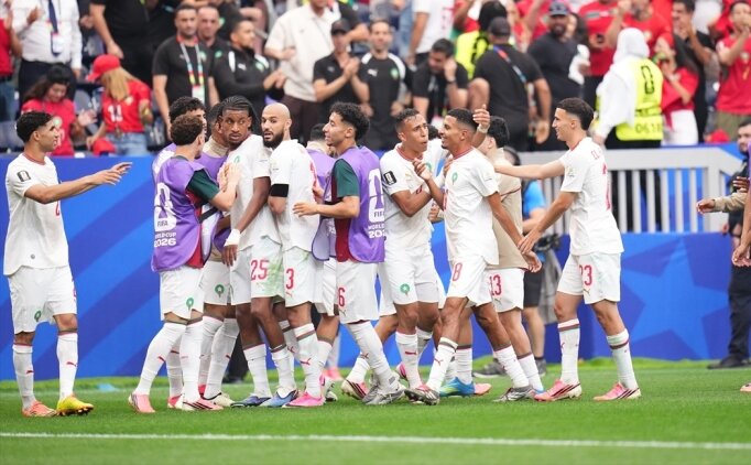 Fas, Kanada'y� �� golle ge�ip �eyrek finale y�kseldi