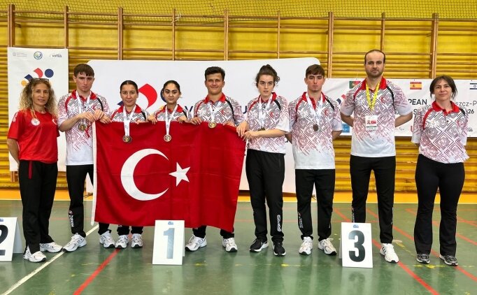 �zel sporcular, VIRTUS Avrupa Yaz Oyunlar�'nda 9 madalya kazand�