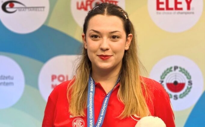 Milli at�c� �layda Nur ��r�k, Avrupa �ampiyonu oldu!