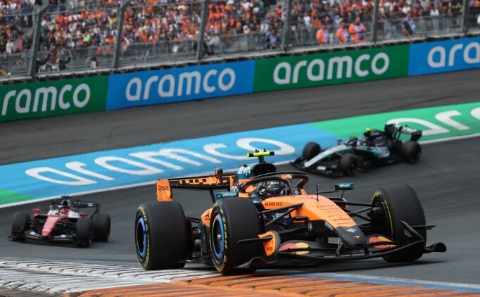 Formula 1 Hollanda GP'de Norris kazand�