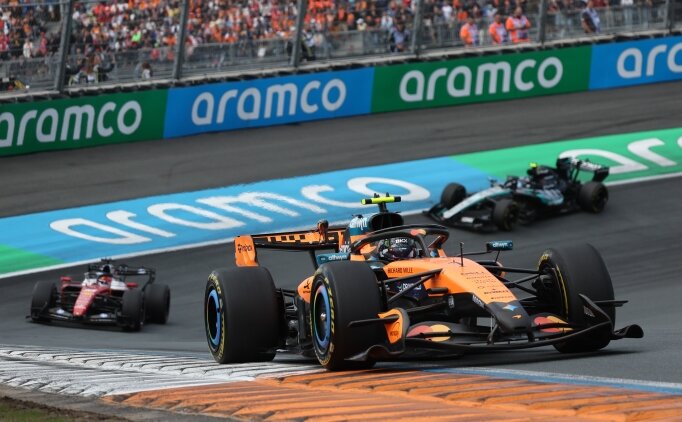 Hollanda GP'de pole Lando Norris'in oldu