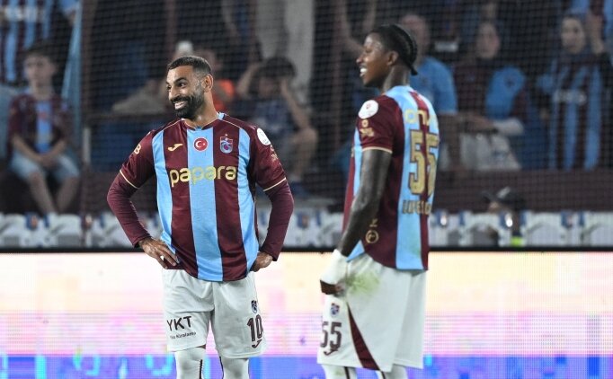 Salah'tan Trabzon'daki ilk lig ma��nda double!