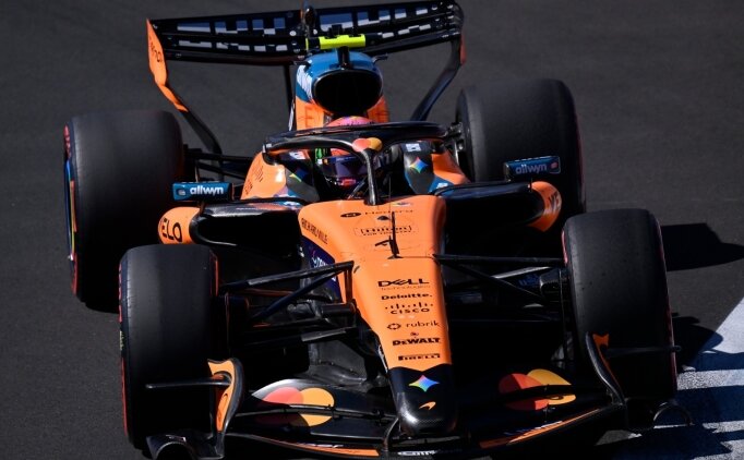 Lando Norris, �spanya GP'sinde pole pozisyonunda!