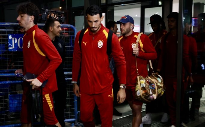 Galatasaray, Trabzonspor ma�� i�in Trabzon'a geldi