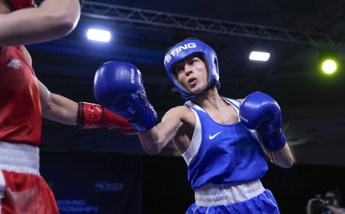 Milli boks�r Hatice Akba�, Avrupa �ampiyonu oldu