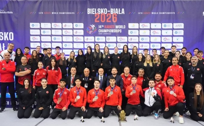 Milli karateciler'den �mitler �ampiyonas�'da 6 madalya