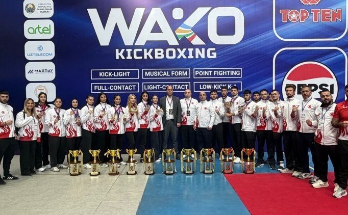 Milli kick boks�ulardan 23 madalya!