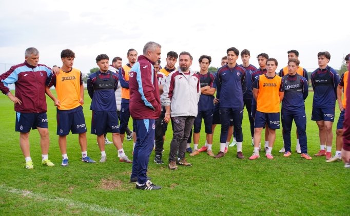 Trabzonspor'da Thomas Reis, altyap� oyuncular�yla bulu�tu!
