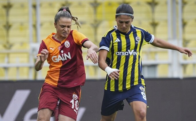 Kad�n futbolunda dev derbi: Galatasaray - Fenerbah�e