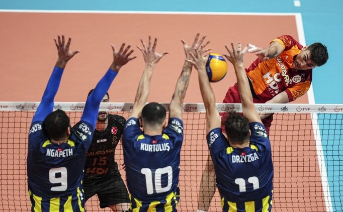 Kupa Voley'de Galatasaray - Fenerbah�e derbisi zaman�