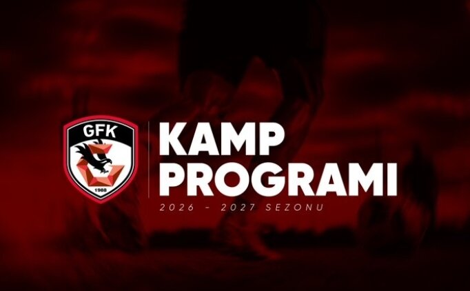 Gaziantep FK'nin kamp program� belli oldu