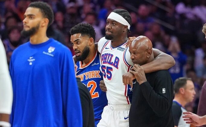 76ers'ta Hukporti, a�il tendonunu y�rtt�: Sezonu kapatt�