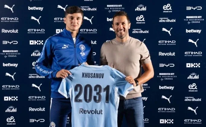 Manchester City'den Khusanov karar�! 