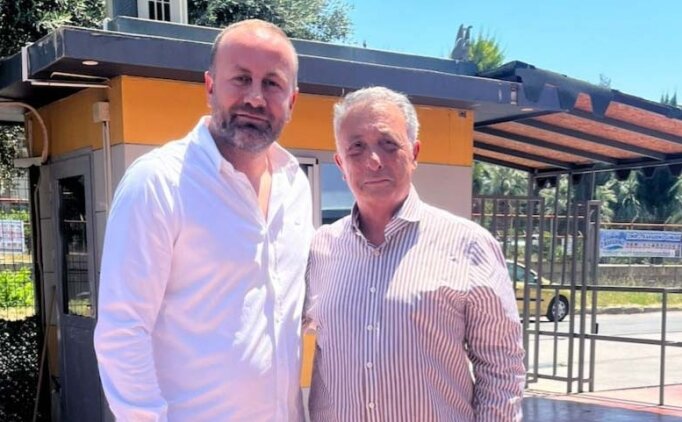 Altay Ba�kan� Sinan Kanl� �zmir'de Ahmet Nur �ebi ile bulu�tu