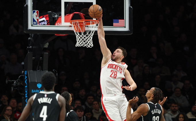 NBA'de Nets'i yenen Rockets, �st �ste 4. galibiyetini ald�