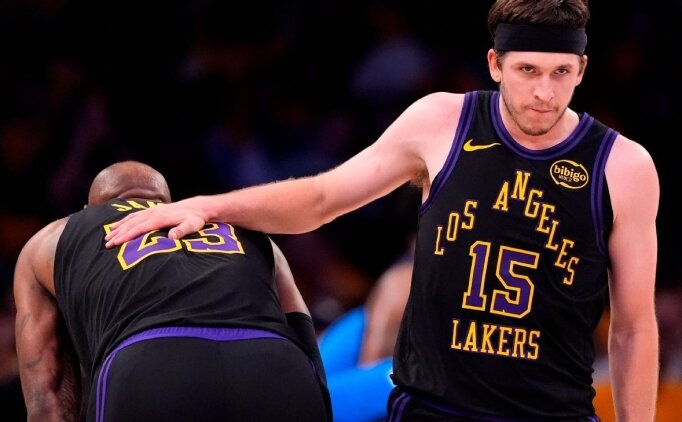 Austin Reaves, LeBron'un ayr�l���na h�l� al��amad�