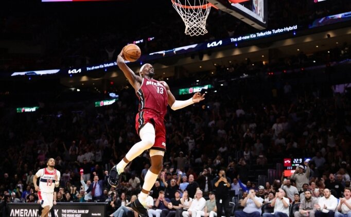 Bam Adebayo 83 say� atarak NBA tarihine ge�ti!